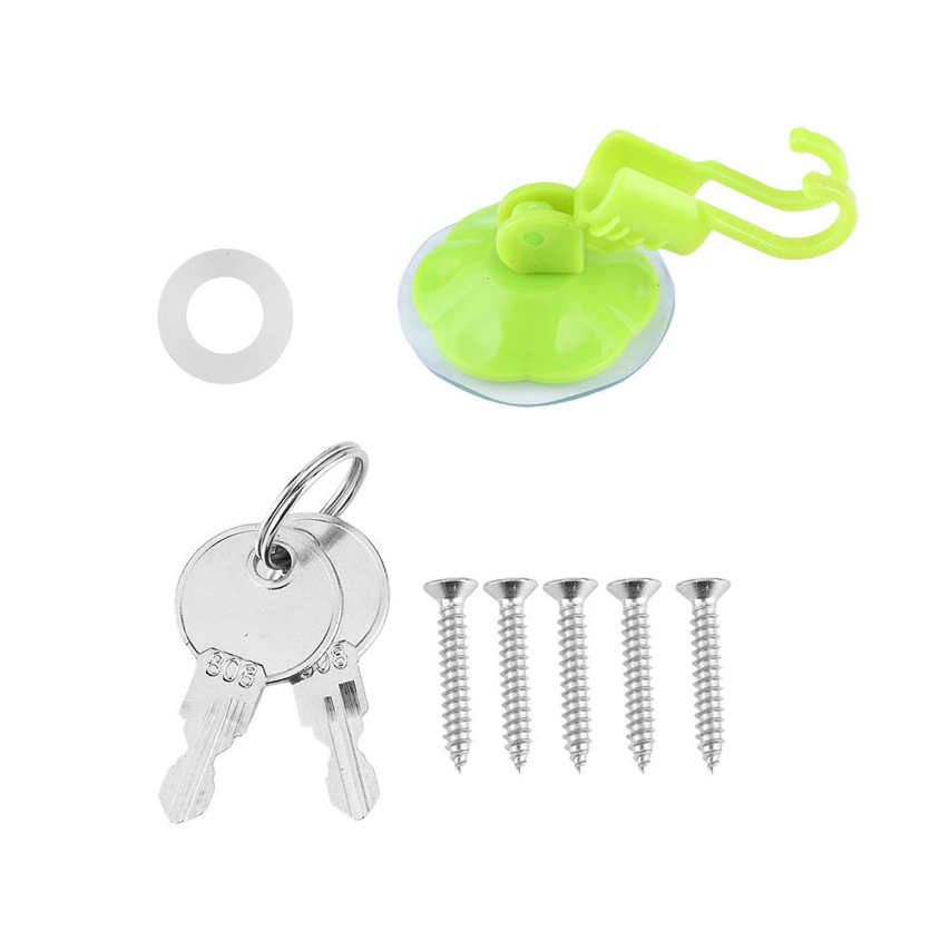 Exterior Shower Box Hot Cold Switch with 2 Keys Kit for Marine Boat Motorhome Caravan