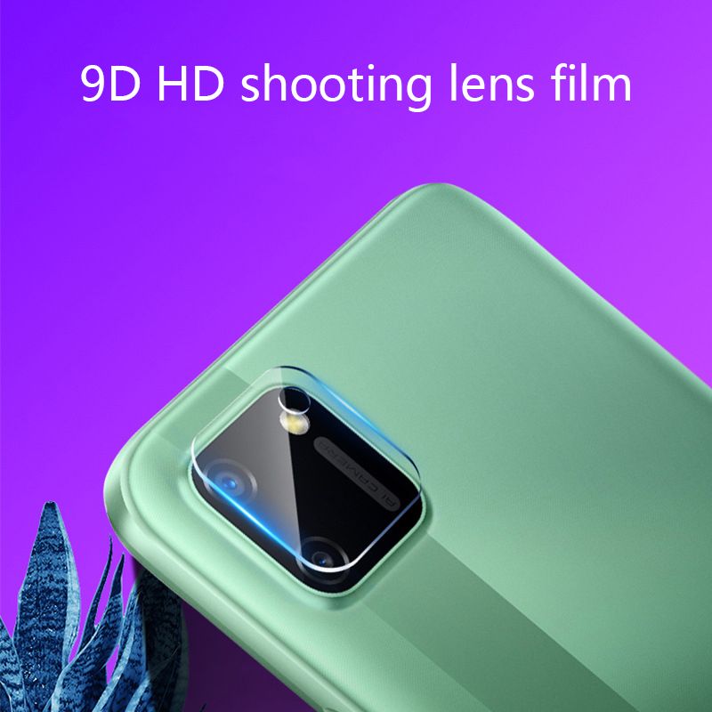 Biruiqu For Realmle C11 2Pcs 9H Tempered Glass Camera Lens Protector