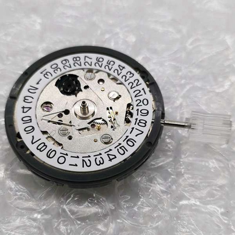 NH35 Movement Day Date Set Automatic with Movement Watch Steel Stem