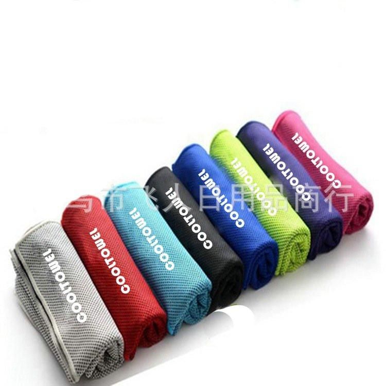 Auto parts CAMTOA Outdoor Sports Color Ice Towel Magic Ice Towel Coolcore Cold Towel Grey