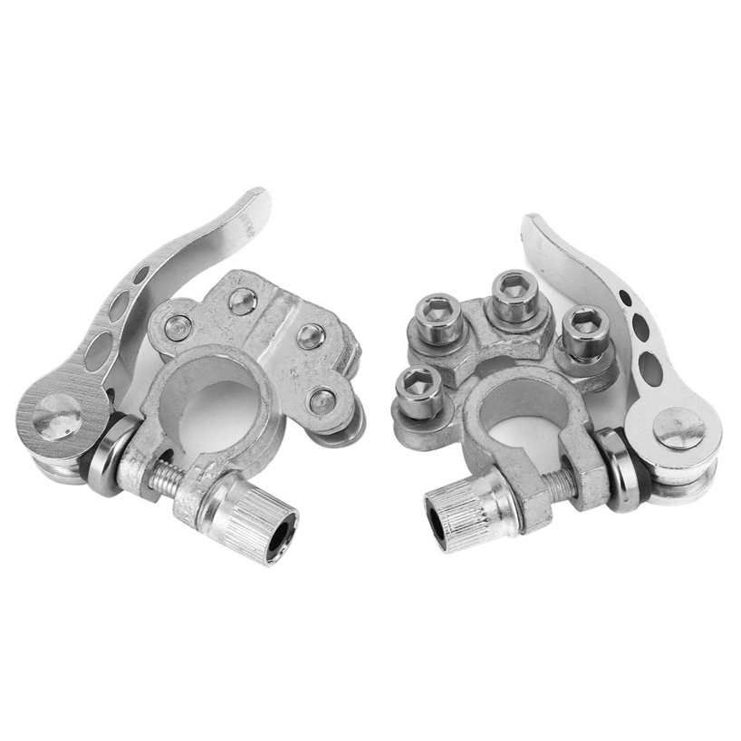 Car Quick Disconnect 2pcs Terminal Release with Hex Wrench Positive Negative for SAE/JIS TYPE A Posts