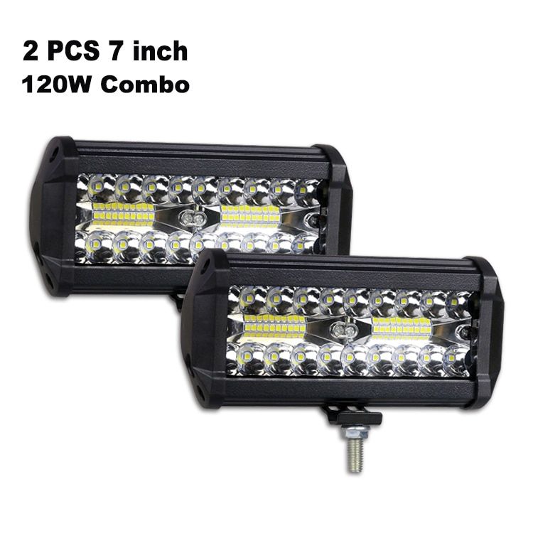 NLpear 12V 24V LED Offroad St Flood Combo LED Light /Work Light for Truck Car SUV 44x4 Boat ATV ra LED Headlights-1 pcs 54W led