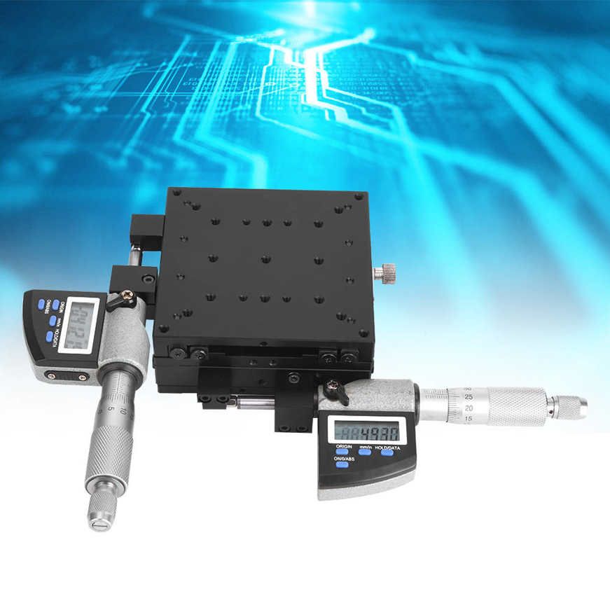 SEMXY100-AS Micrometer Platform Digital Displayed 100x100mm 0.002mm Linear Stage