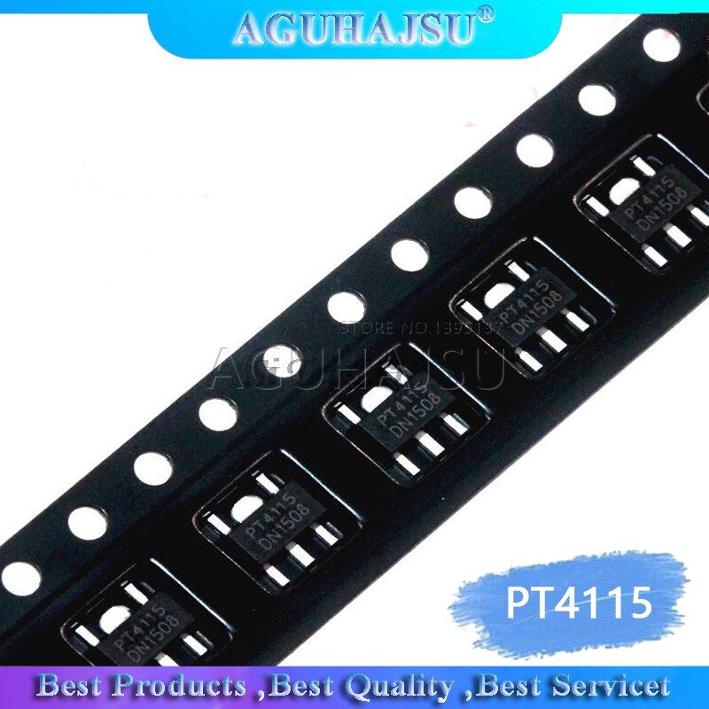 100pcs/lot PT4115 SOT-89 4115 PT4115-89E Driver IC/step-down converter/LED constant current drive