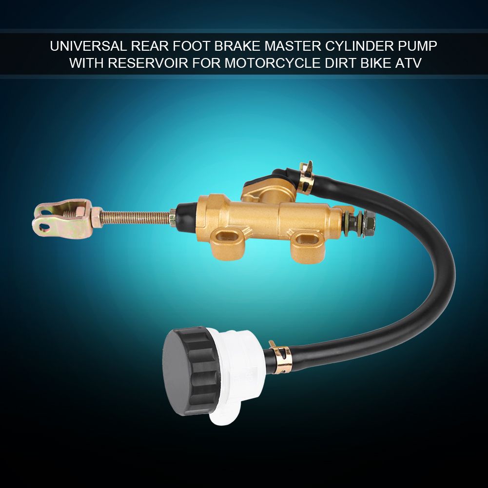 Universal Rear Foot Brake Master Reservoir Motorcycle Dirt Bike DY