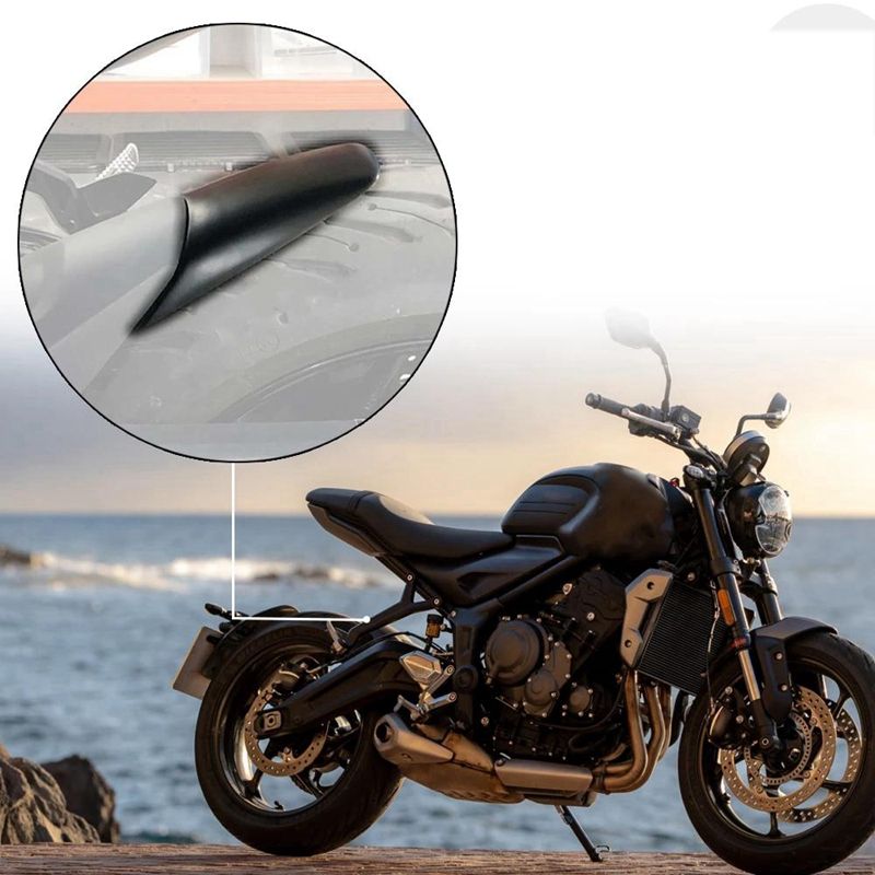 BRADOO Motorcycle Rear Fender Mudguard Extender Splash Guard for Trident 660 Trident 660 2021-