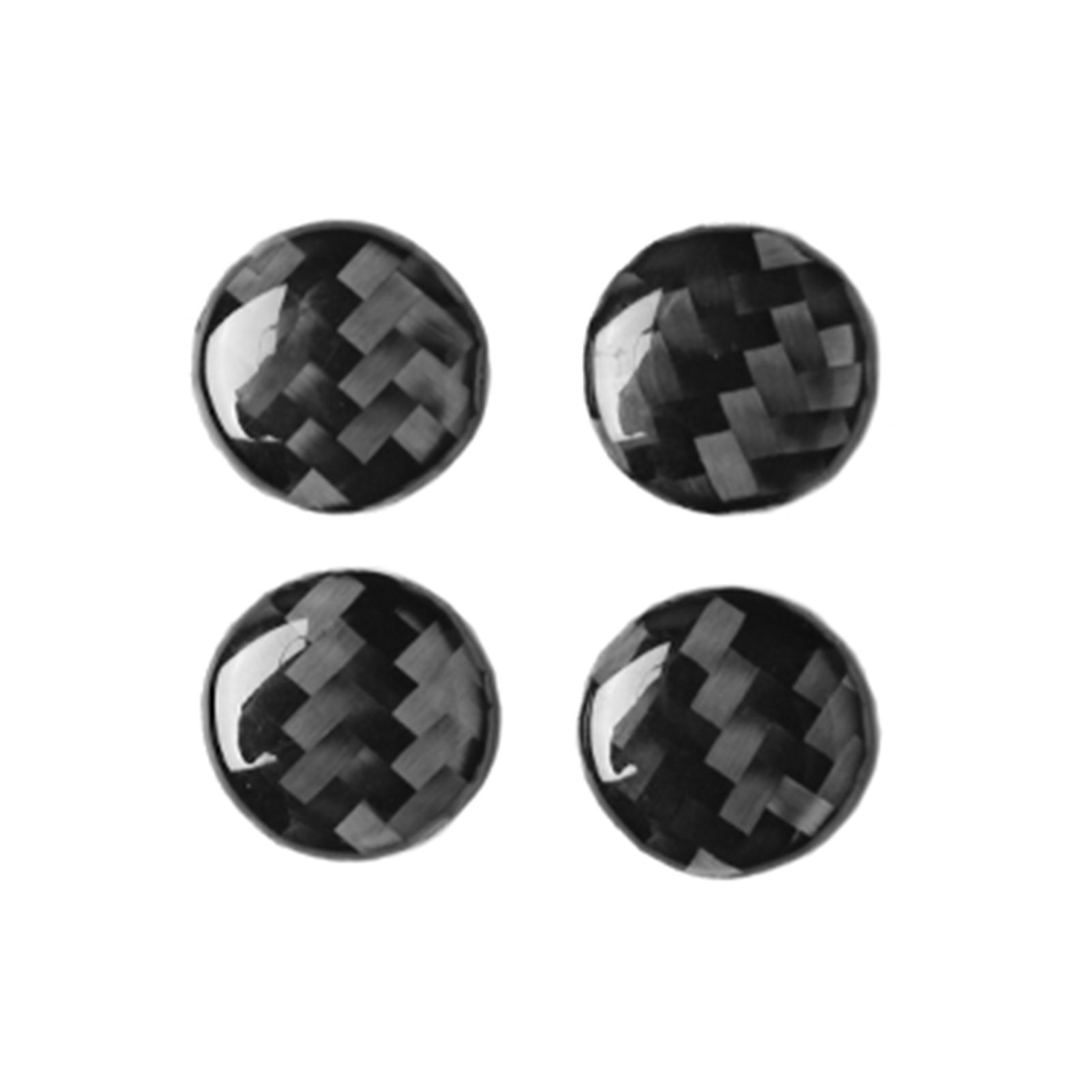 4Pcs Air Outlet Cover Stylish Dust-proof Carbon Fiber Black Car Air Vent Sticker for Chevrolet Camaro 2017-2019
