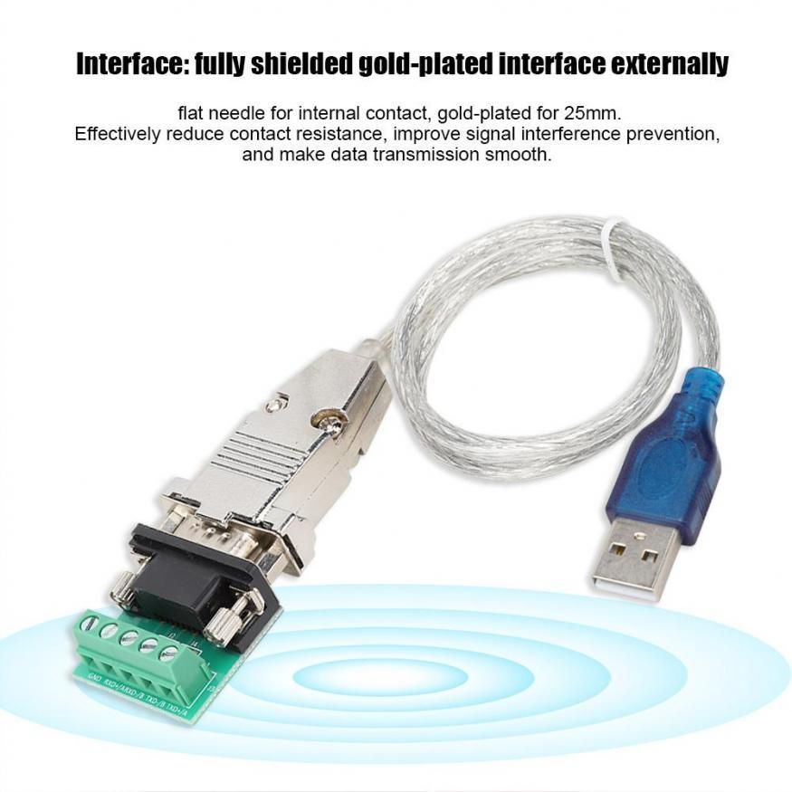 USB to RS485Adapter Cable Converter Compatible with RS232 RS485 RS422 Standards