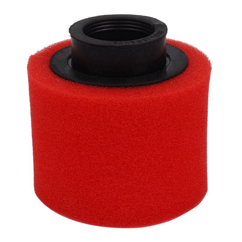 1 Pcs Air Filter Cleaner Scooter Dirt & 2Pcs Motorcycle Motorbike Mirror Adaptors Converts 8mm to 10mm Thread