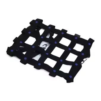 Net Helmet Holder for Motorcycle - Blue