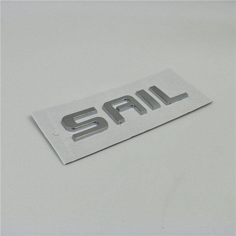 For Chevrolet Sail Rear Tail Trunk Emblem Badge Logo Letters Sticker