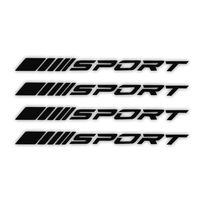 4 Pcs Racing Sport Car Tire Vinyl Decal Alloy Rims Wheel Sticker For Mercedes Benz A GLA CLA C GLC E A45 W203 W204 W205 C63 W176