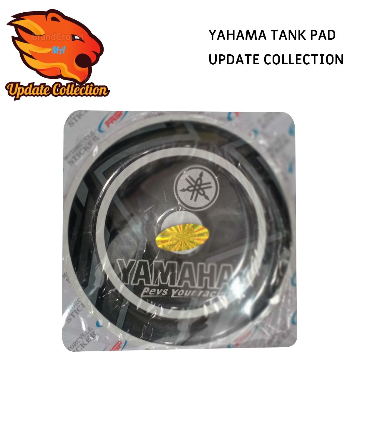 YAHAMA 3D UNIVERSAL Carbon Fiber motor bike sticker