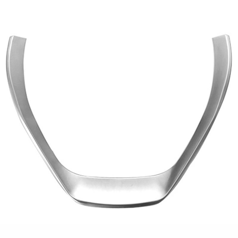Abs Chrome Steering Wheel Trim Decorative Frame Cover Sticker Interior Accessories For Bmw 1 3 Series F20 F30 F34 118I 320I 328I
