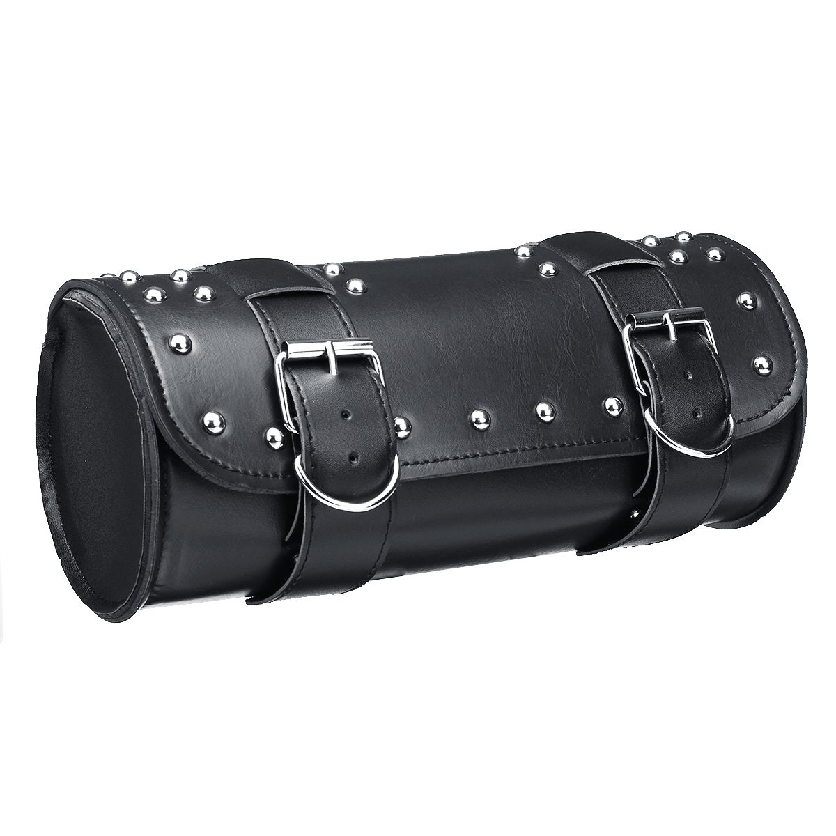 Universal Motorcycle Tool Bag Front Rear Fork Handlebar Saddlebag Roll