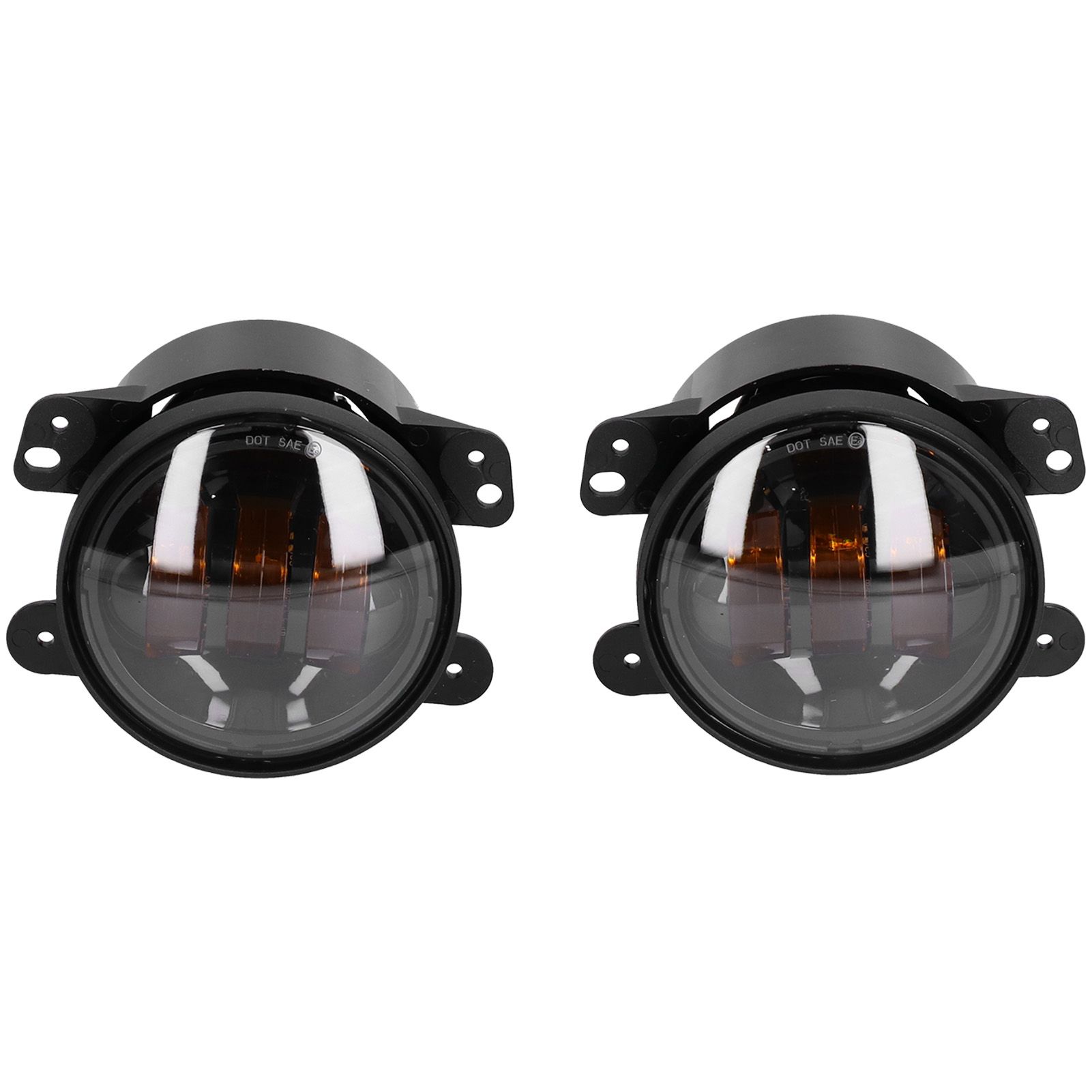 4in 60W LED Fog Light 6000K High Brightness IP67 Waterproof For Wran