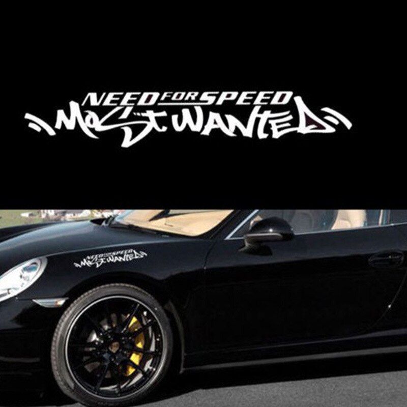 NEED FOR SPEED English reflective car stickers car stickers car door stickers affixed to the letter 30cmx6cm