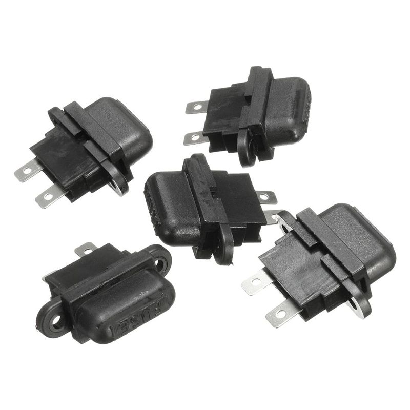 5Pcs 30A Auto Blade Standard Fuse For Car Boat Truck With Cover