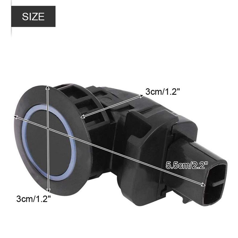 Parking Sensor 89341-33050 PDC Sensor Ultrasonic Reverse with 2 x Remote Car Key Fob Shell Case