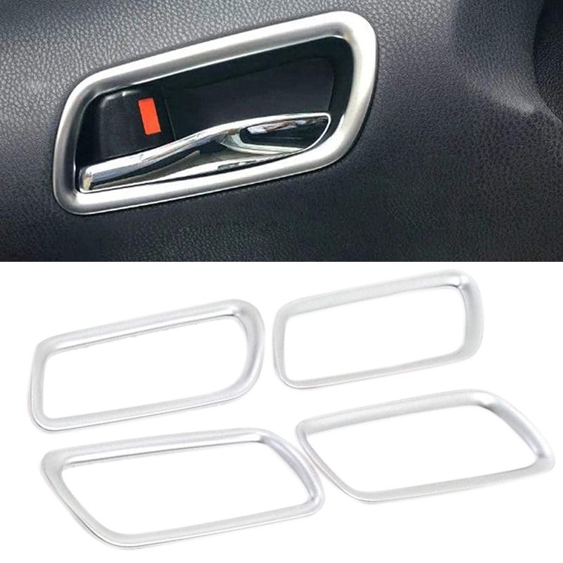 BRADOO-Car Inner Door Handle Cover Inner Handle Decorative Frame Inner Door Bowl Cover for Toyota Prius 2016