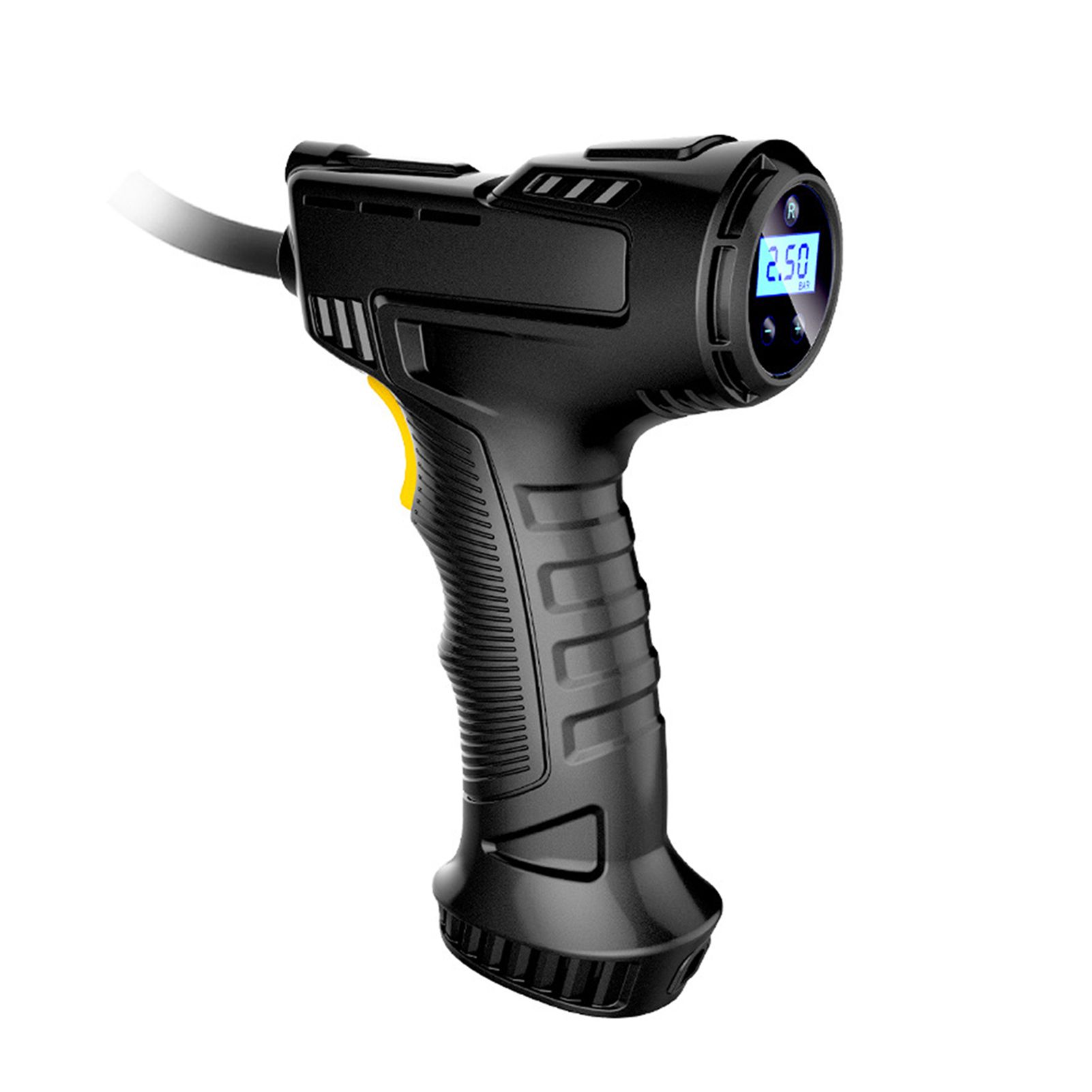 Air Compressor Portable Effortless Digital Display Car Air Pump Tire Pump with LED for Car