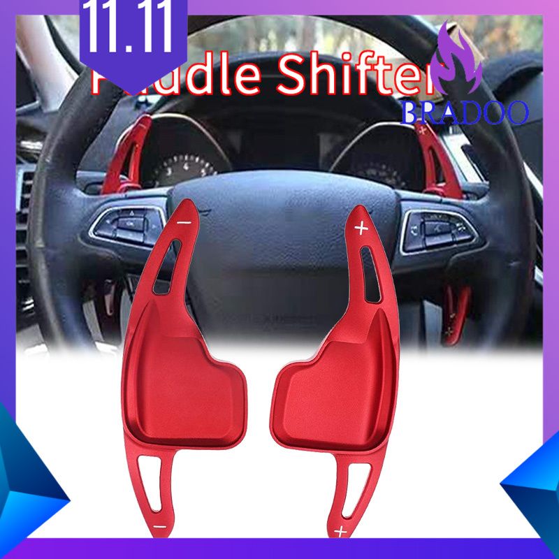 Aluminum Steering Wheel Paddle Shifter Gear Shift Shifter Extension for BMW F30 F31 F32 F10 F20 F22 F15 F16 X1 X3 X4 X5 X6  Red
