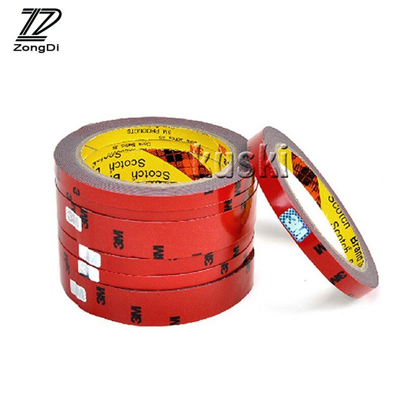ZD 3M Car Double-sided Automobiles Motorcycle Tape Stickers For Volvo S60 V70 XC90 Subaru Forester Peugeot 307 206 308 407 3008