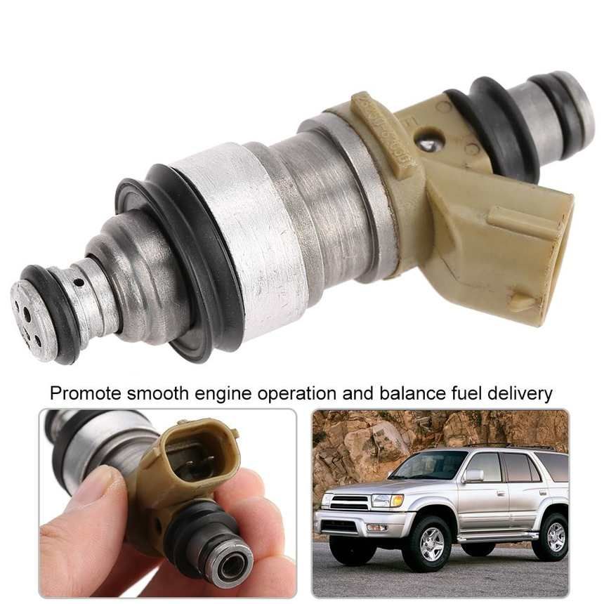Cuque OE# 23209-62030 Auto Car Fuel Injector Nozzle Flush Cleaner Adapter Kit Vehicle Cleaning Tool for Toyota 4Runner 1996-1999