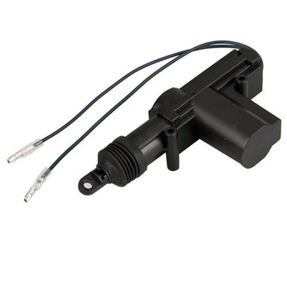 Heavy Duty Power Door Lock Actuator Motor 2 Wire 12V Car Locking System - black