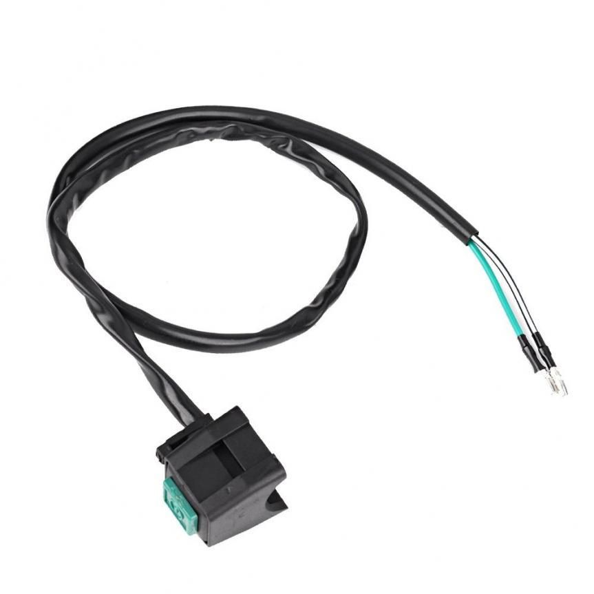 Fydun Motorcycle Handlebar Button Squared Momentary Push Button Switch with Cable 22mm 7/8 Inch