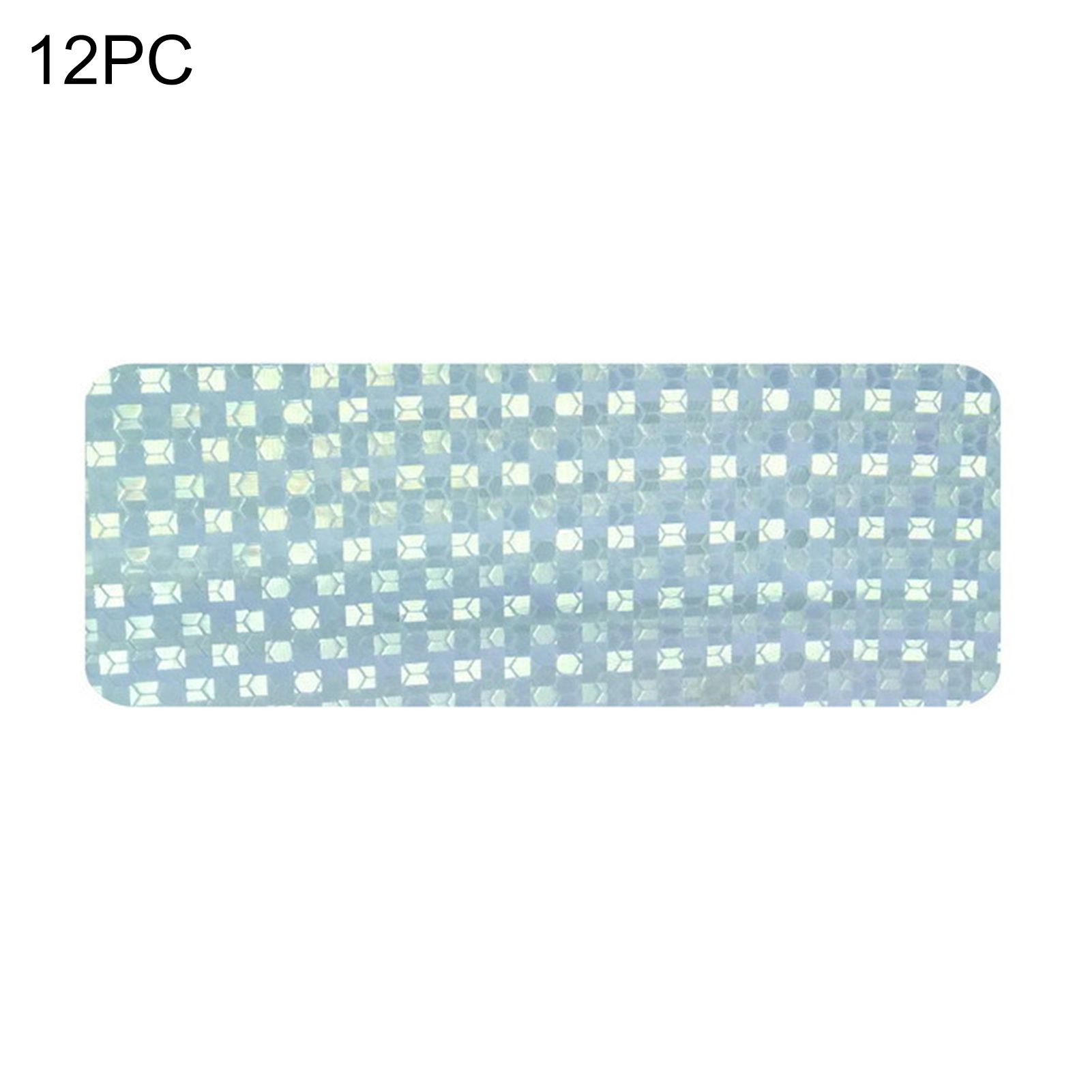 12Pcs Car Vehicle Body Waterproof Reflective Warning Stickers Decoration Strip