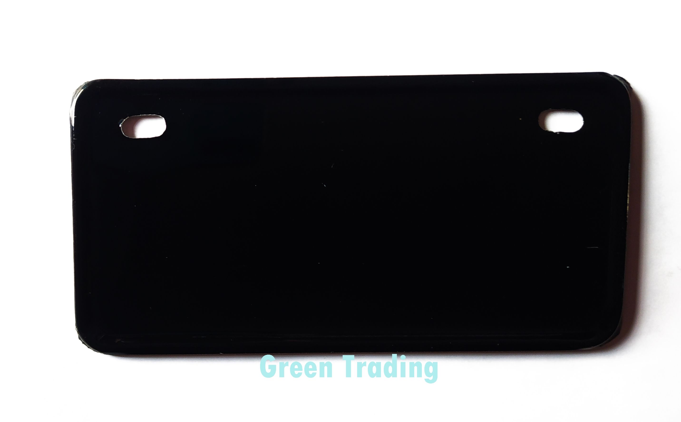 Motorcycle Rear Number Plate- Black