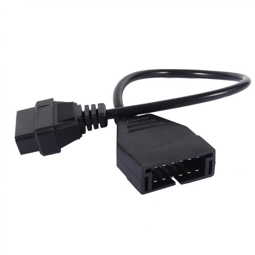 1 Pcs GM OBD1 12 Pins to OBD2 16 Diagnostic Tool Connector Adapter Cable Automotive professional tools