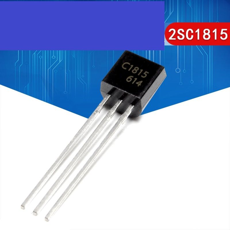 10Pcs 2SC1815 2SC-1815 2SC 1815 C1815 NPN Transistor 50V 0.15A TO-92 Inline Triode Transistor Bipolar BJT Transistor