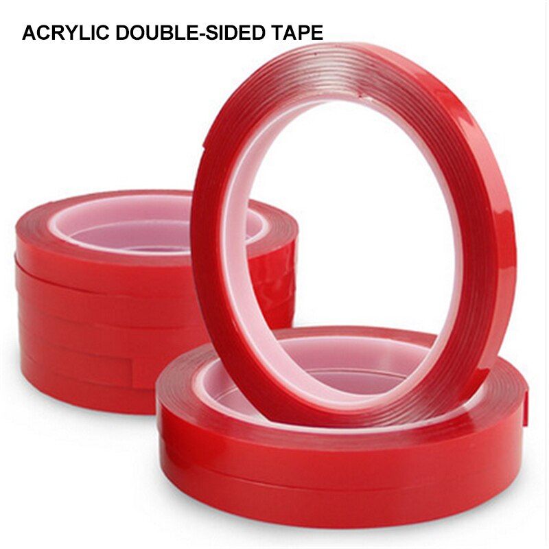 Acrylic Transparent Silicone Double Sided Tape Auto Car Sticker Strong Ultra-thin High Strength No Traces Adhesive Stickers