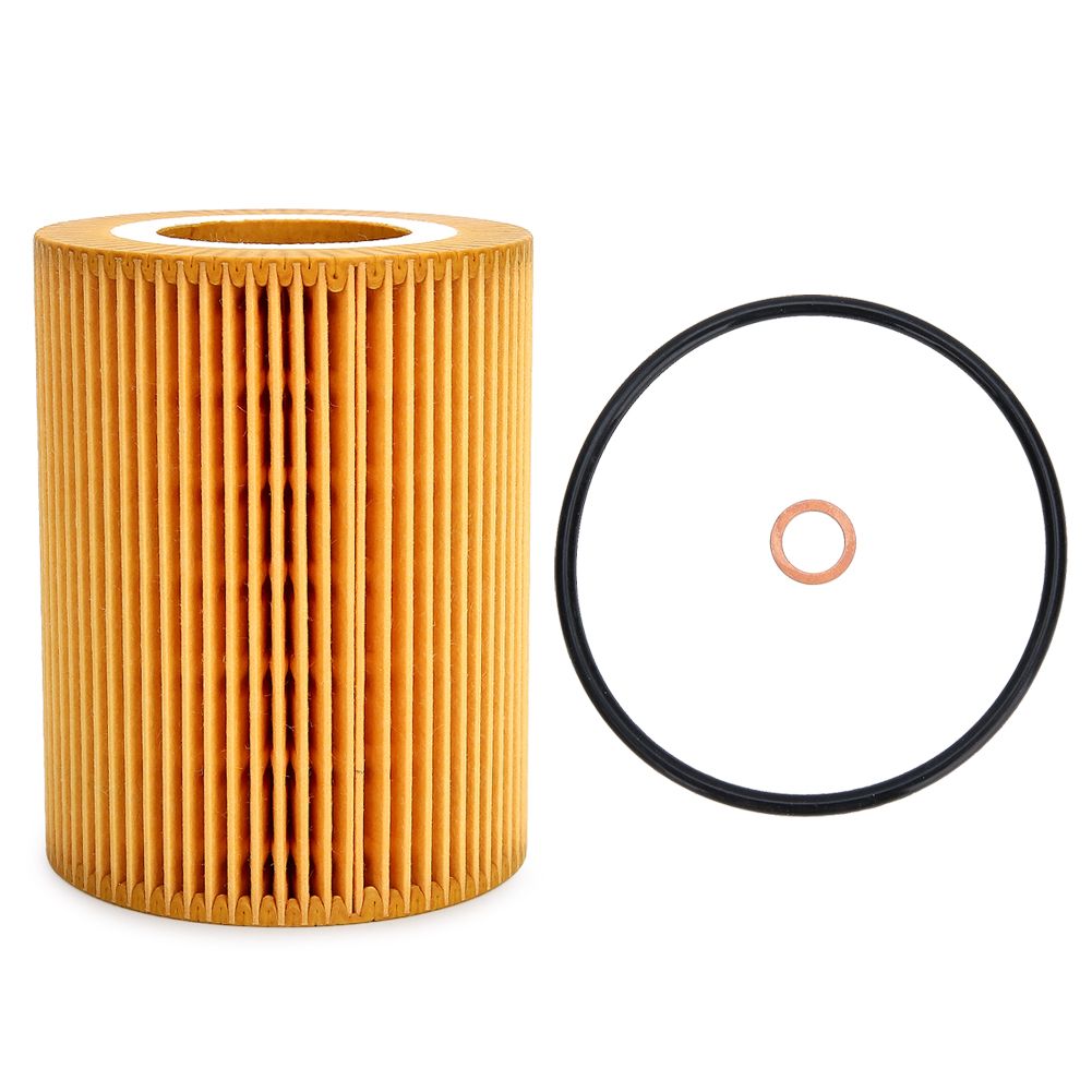 Oil filter Akozon hardening paper Engine oil with O-ring replacement accessories Suitable for 320i 325i 323Ci 323i 530i