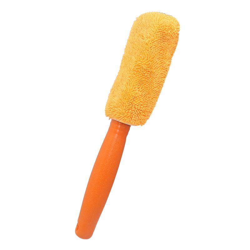 4 PCS Fiber Long Shank Tire Brush
