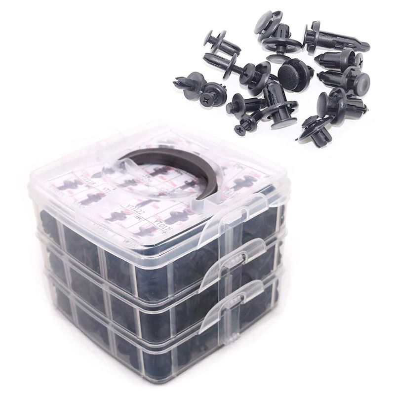 620Pcs Universal Mixed Auto Fastener Car Bumper Clips Retainer Car Fastener Rivet Door Panel For Fender Liner For All Car