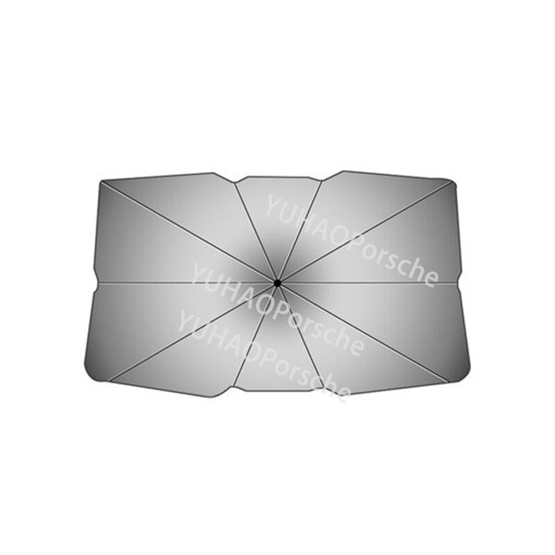 Car Heat Insulation Sunshade Front Window Sunshade For PorscMacan Cayenne Panamera 718 911 918 Exterior Styling -