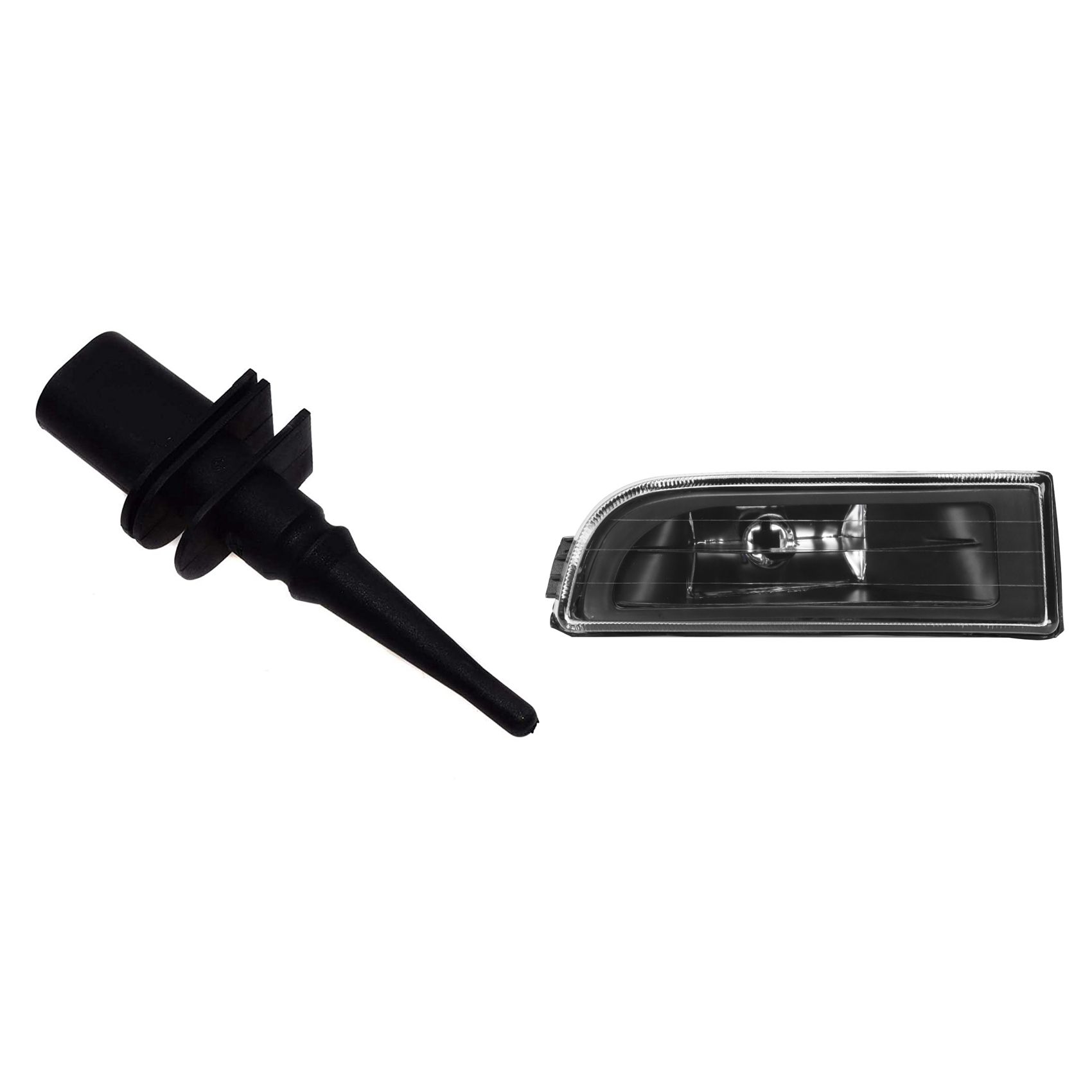 1x Front Bumper Fog Light Lamp for Bmw E38 7-Series 740I 750Il 1995-2001 (Left ) & 1Pc Car Air Temperature Sensor