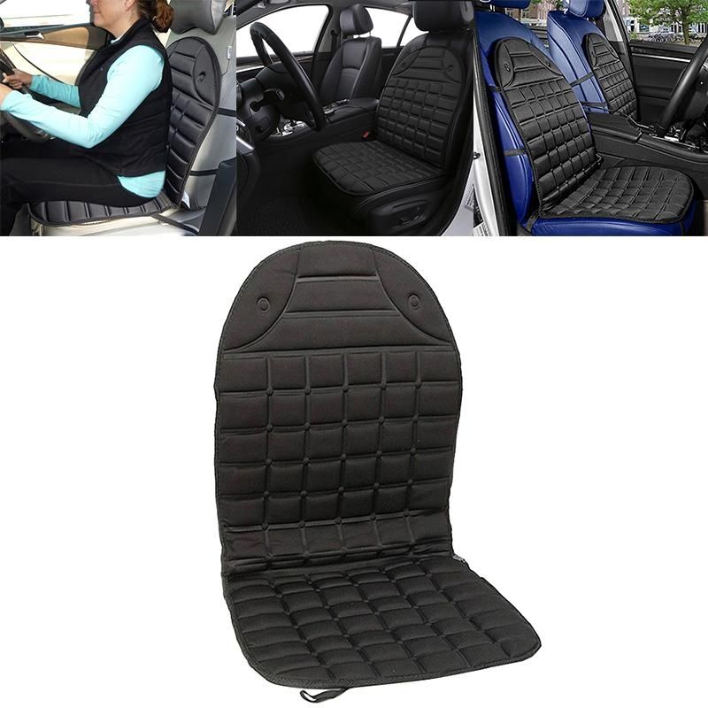 Universal DC 12V Car Evenly Fast Heated Seat Cover Cushion Heater Breathable Soft Warmer Pad Over-heating Protection