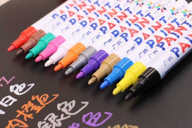 Waterproof Pen Car Tyre Tire Paint Marker Pen for Land Rover Discovery 3 4 R4 LR2 Range Rover Evoque Sport Dander 2 3