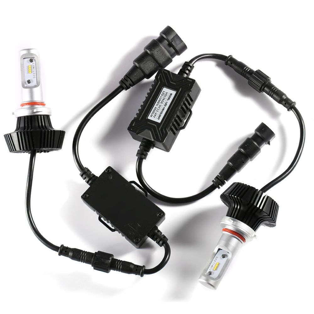 2 X Led Chips 160W 8000Lm H4 9003 Hb2 Headlight Kit H/L Beam Bulbs 6000K White 9006
