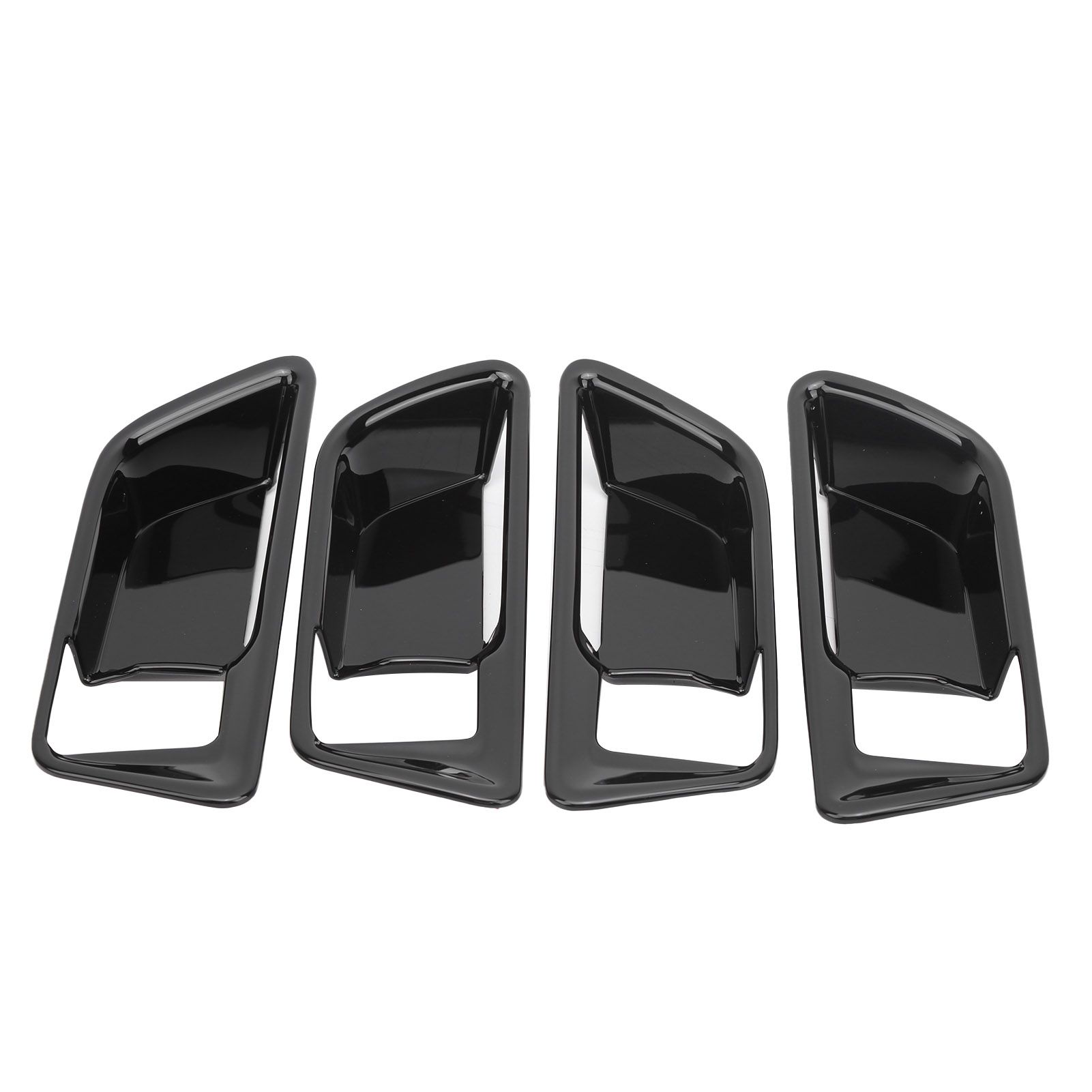4Pcs Scratch-proof ABS Interior Door Handle Trim Stylish Fit for Harrier Venza XU80 2020 2021