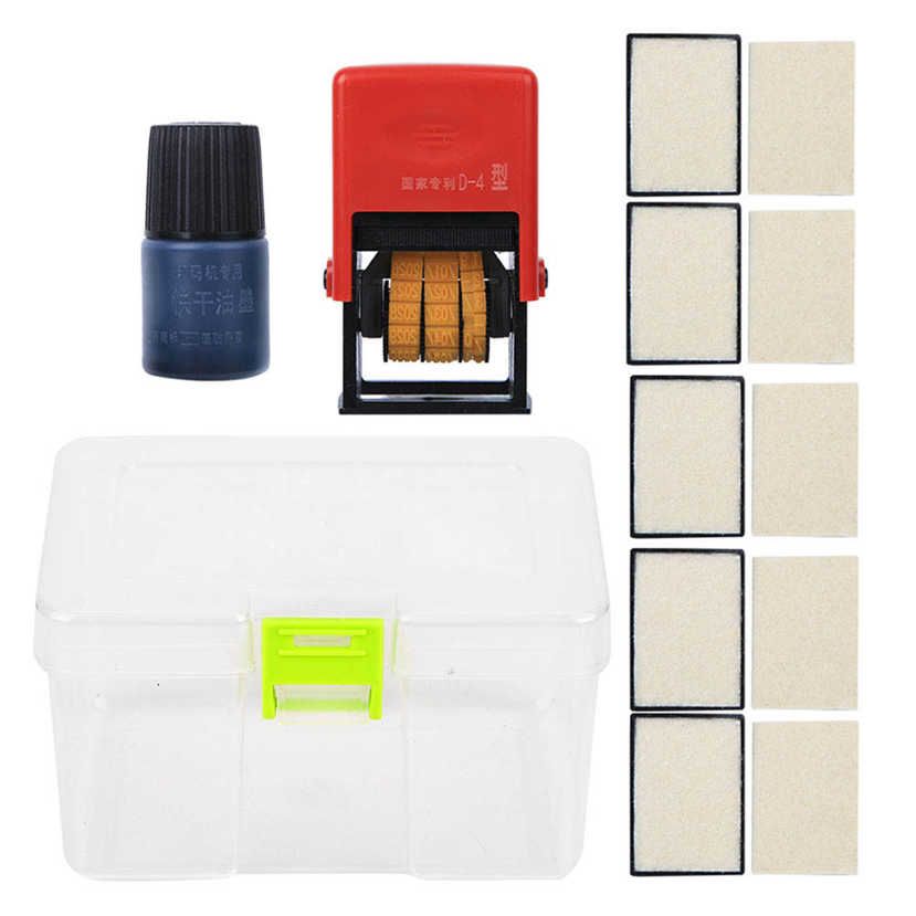 D-4 Type Date Coding Machine Food Bag Label Adjustable Manual Printing