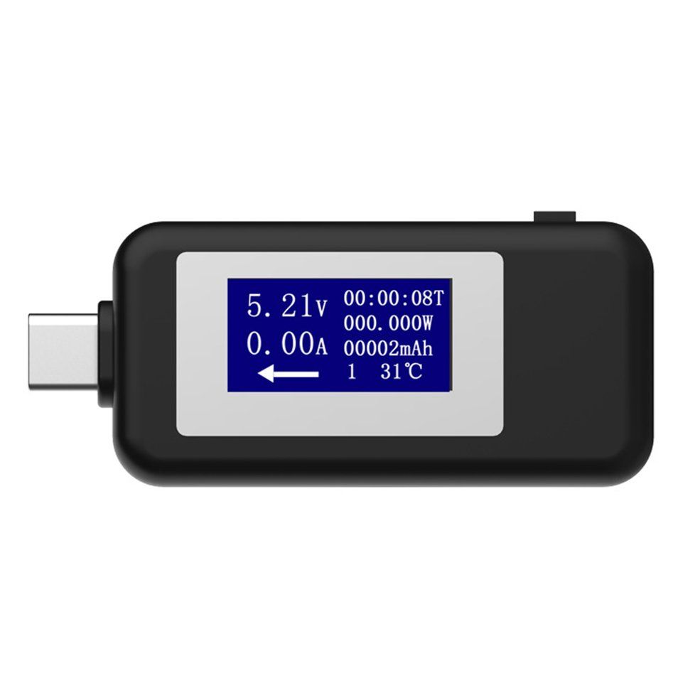 MA Type-c Multifunction Dual USB Voltmeter Tester Monitor Current Voltage Meter