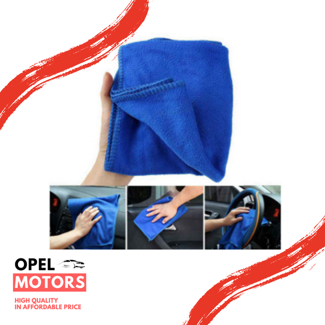 Microfiber Cleaning and Washing Towel - Blue ( Opel Motors )