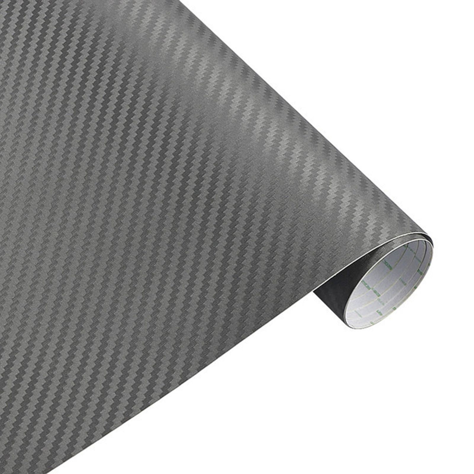 30x127cm Auto Vehicle 3D Carbon Fiber Car Sticker Waterproof DIY Styling Decal