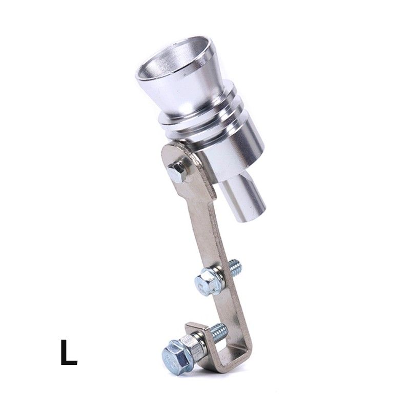 General Motors Turbocharger Exhaust Pipe Whistle Automobile Exhaust Pipe Modification Device (White Large)