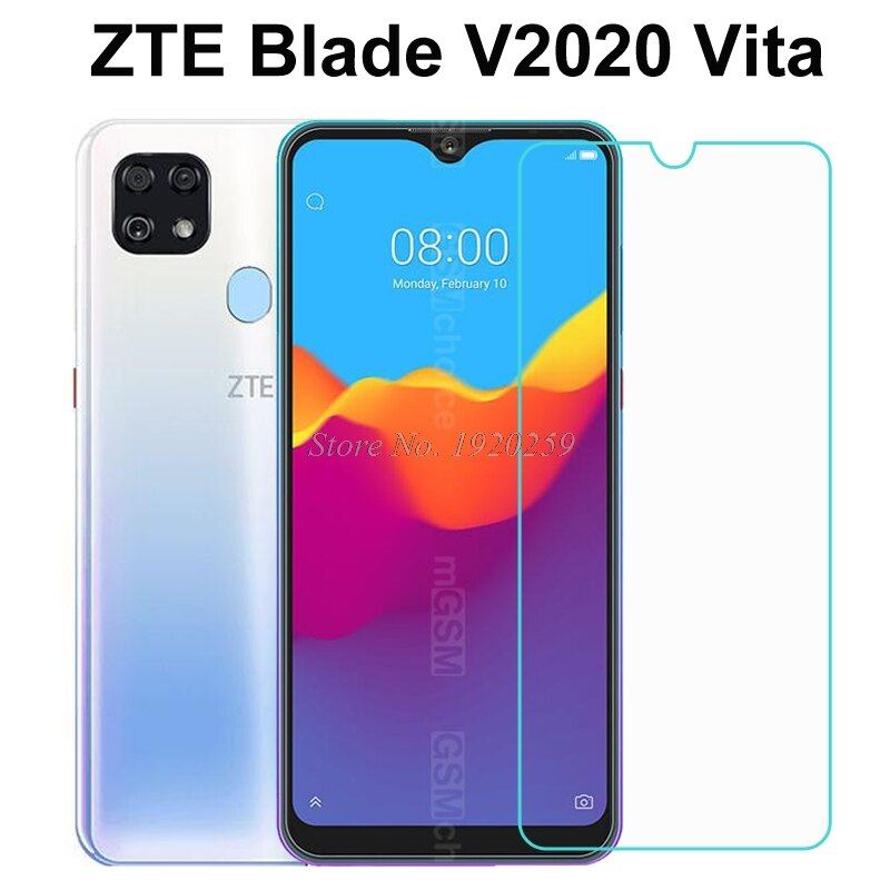 For ZTE Blade 10 V2020 Smart Glass Screen Protector Glass For ZTE Blade V2020 Vita Tempered Glass Phone Protect Film Case Etui